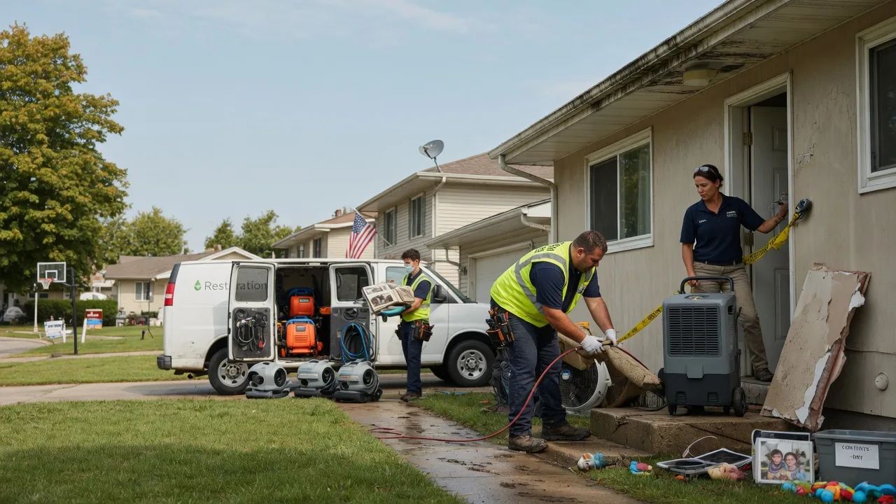 Water Damage Restoration in Glencoe, IL near me